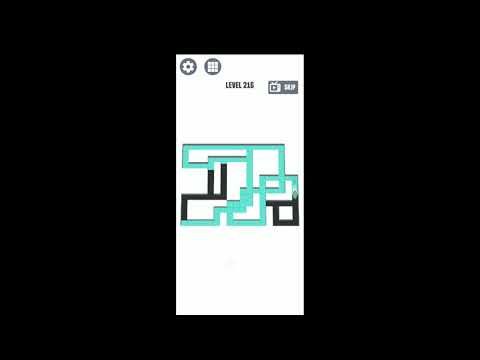 Video guide by puzzlesolver: AMAZE! Level 216 #amaze
