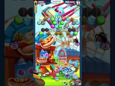 Video guide by IOS Fun Games: Bubble Mania Level 744 #bubblemania