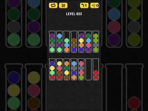 Video guide by Mobile games: Ball Sort Puzzle Level 623 #ballsortpuzzle
