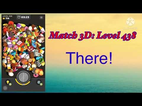 Video guide by Garnet Seven: Match 3D Level 438 #match3d
