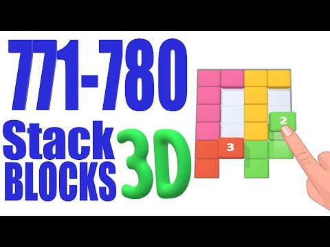 Video guide by Cat Shabo: Stack Blocks 3D Level 771 #stackblocks3d