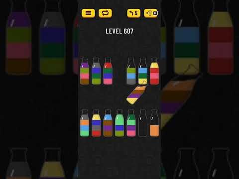 Video guide by HelpingHand: Soda Sort Puzzle Level 607 #sodasortpuzzle