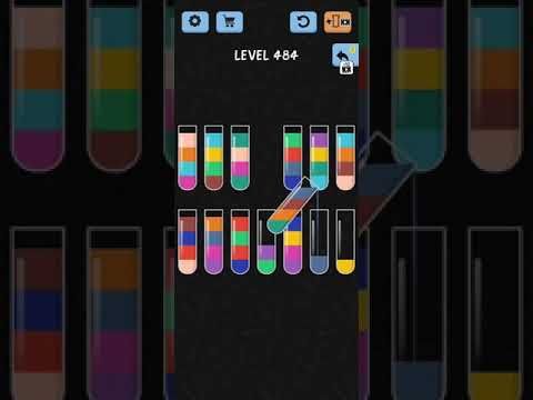 Video guide by Fazie Gamer: Color Sort! Level 484 #colorsort