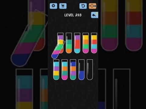 Video guide by HelpingHand: Color Sort! Level 293 #colorsort