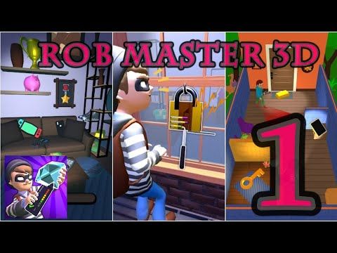 Video guide by Frip2Game.org: Rob Master 3D Level 1-50 #robmaster3d