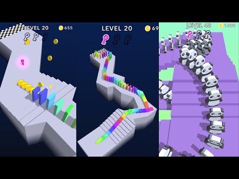 Video guide by Parutangel & Games: Domino Line! Level 1-55 #dominoline