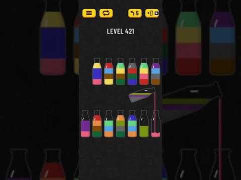 Video guide by HelpingHand: Soda Sort Puzzle Level 421 #sodasortpuzzle