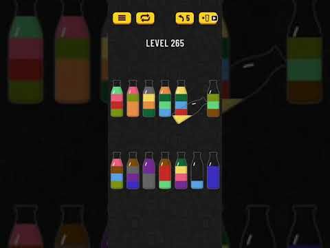 Video guide by HelpingHand: Soda Sort Puzzle Level 265 #sodasortpuzzle