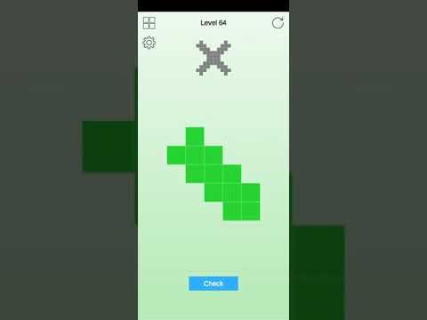 Video guide by Attiq gaming channel: Pixel Match 3D Level 64 #pixelmatch3d