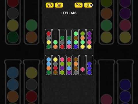 Video guide by Mobile games: Ball Sort Puzzle Level 485 #ballsortpuzzle