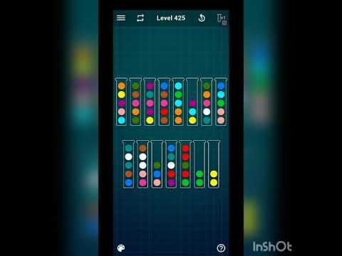 Video guide by Mobile Games: Ball Sort Puzzle Level 425 #ballsortpuzzle
