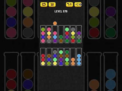 Video guide by Mobile games: Ball Sort Puzzle Level 579 #ballsortpuzzle