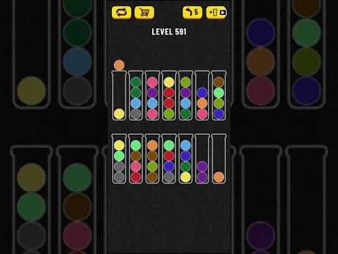 Video guide by Mobile games: Ball Sort Puzzle Level 591 #ballsortpuzzle
