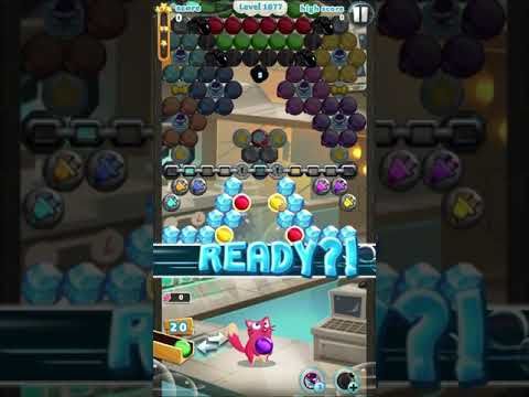 Video guide by IOS Fun Games: Bubble Mania Level 1077 #bubblemania