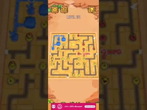 Video guide by Chaker Gamer: Water Connect Puzzle Level 131 #waterconnectpuzzle