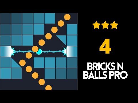 Video guide by Bricks N Balls PRO: Bricks Breaker Puzzle Level 4 #bricksbreakerpuzzle