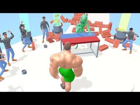 Video guide by iGaming: Muscle Rush Level 1-7 #musclerush