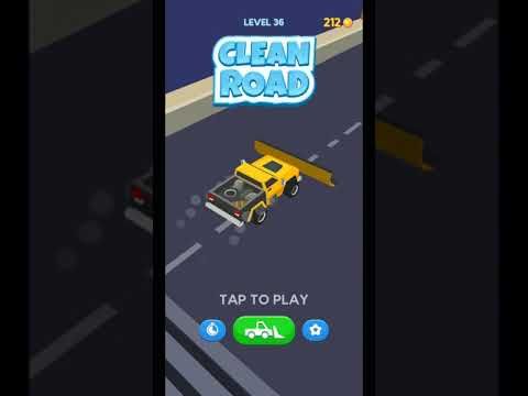 Video guide by Chintu Android Gameplay: Clean Road Level 34 #cleanroad