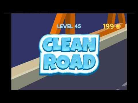 Video guide by Chintu Android Gameplay: Clean Road Level 45 #cleanroad