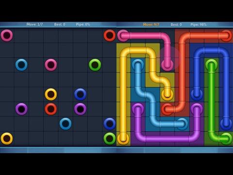 Video guide by [*&*]— Gaming Channel: Line Puzzle: Pipe Art Level 51-100 #linepuzzlepipe