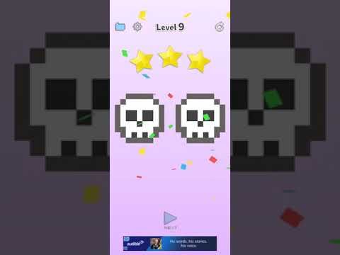 Video guide by Pixel: Pixel Paint! Level 8 #pixelpaint