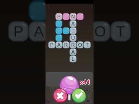 Video guide by Chaker Gamer: Crossword Pie Level 4 #crosswordpie