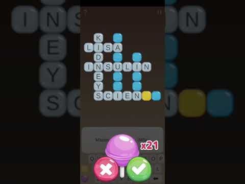 Video guide by Chaker Gamer: Crossword Pie Level 6 #crosswordpie
