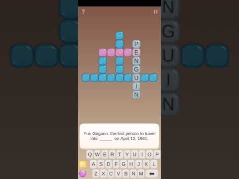 Video guide by Chaker Gamer: Crossword Pie Level 5 #crosswordpie