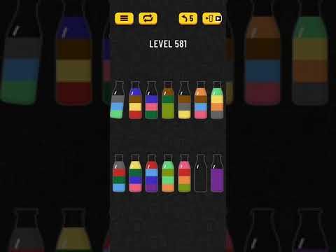 Video guide by HelpingHand: Soda Sort Puzzle Level 581 #sodasortpuzzle