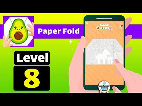 Video guide by BrainGameTips: Fold! Level 8 #fold