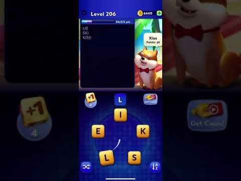 Video guide by RebelYelliex: Word Show Level 206 #wordshow