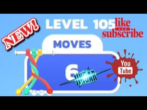 Video guide by JindaR MOBILE GAMES: Tangle Master 3D Level 105 #tanglemaster3d