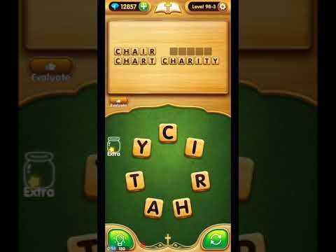 Video guide by ETPC EPIC TIME PASS CHANNEL: Bible Word Puzzle Chapter 98 - Level 3 #biblewordpuzzle