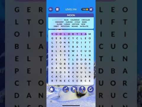 Video guide by Sith Gaming: Wordscapes Search Level 596 #wordscapessearch