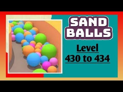 Video guide by SG Star Gamerz: Sand Balls Level 430 #sandballs