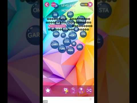Video guide by ETPC EPIC TIME PASS CHANNEL: Word Pearls Level 640 #wordpearls