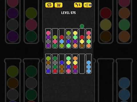 Video guide by Mobile games: Ball Sort Puzzle Level 575 #ballsortpuzzle