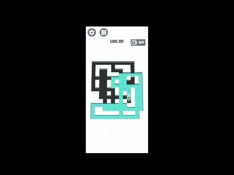 Video guide by puzzlesolver: AMAZE! Level 207 #amaze