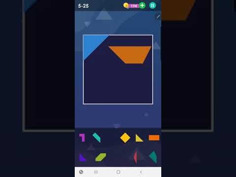 Video guide by This That and Those Things: Tangram! Level 5-25 #tangram