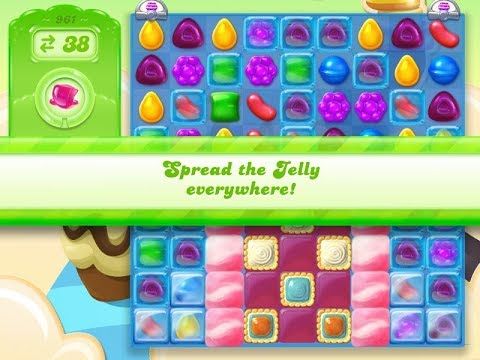 Video guide by Kazuo: Candy Crush Jelly Saga Level 961 #candycrushjelly