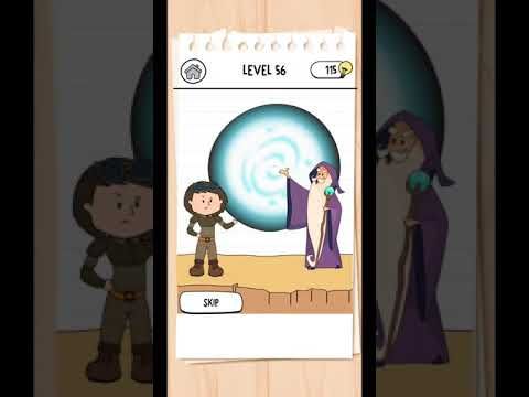 Video guide by puzzlesolver: Brain Test 3: Tricky Quests Level 56 #braintest3