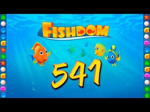 Video guide by GoldCatGame: Fishdom: Deep Dive Level 541 #fishdomdeepdive