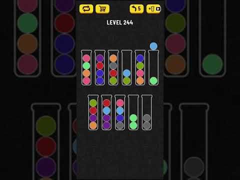 Video guide by Mobile games: Ball Sort Puzzle Level 244 #ballsortpuzzle