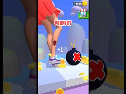 Video guide by A Gaming: Tippy Toe 3D Level 48 #tippytoe3d