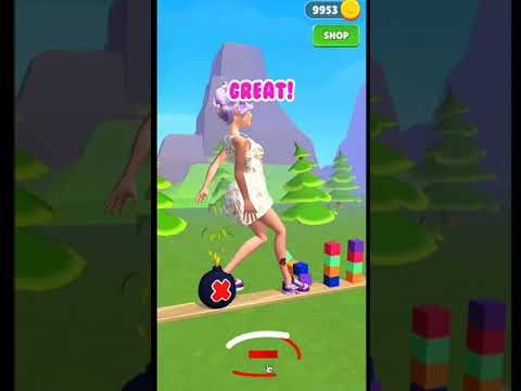 Video guide by A Gaming: Tippy Toe 3D Level 28 #tippytoe3d