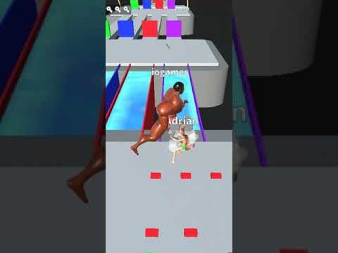 Video guide by short_gameplay: Muscle race 3D Level 10 #musclerace3d