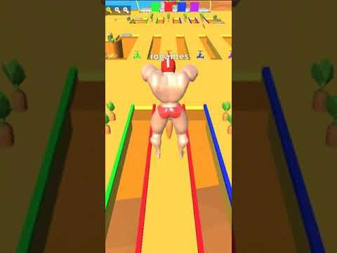 Video guide by short_gameplay: Muscle race 3D Level 13 #musclerace3d