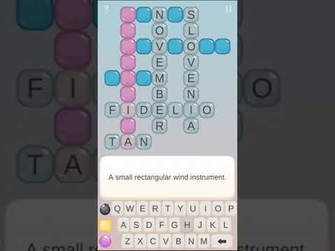 Video guide by KewlBerries: Crossword Pie Level 21 #crosswordpie