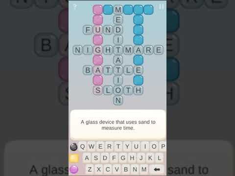 Video guide by KewlBerries: Crossword Pie Level 36 #crosswordpie