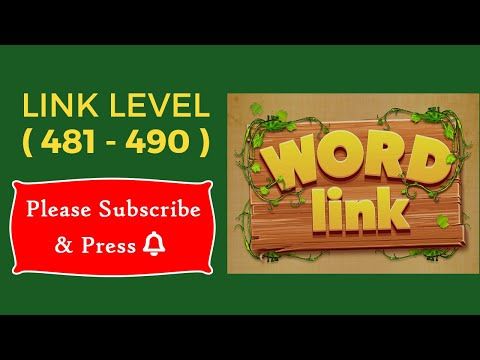Video guide by MA Connects: Word Link! Level 481 #wordlink